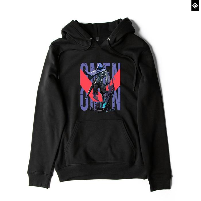 Jaket Hoodie Valorant Omen