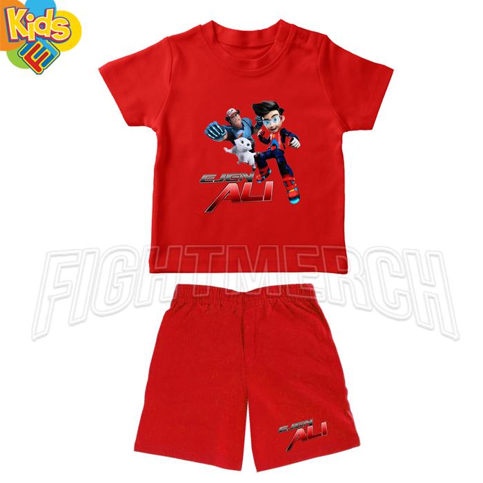 SETELAN ANAK BAJU KAOS ANAK EJEN ALI