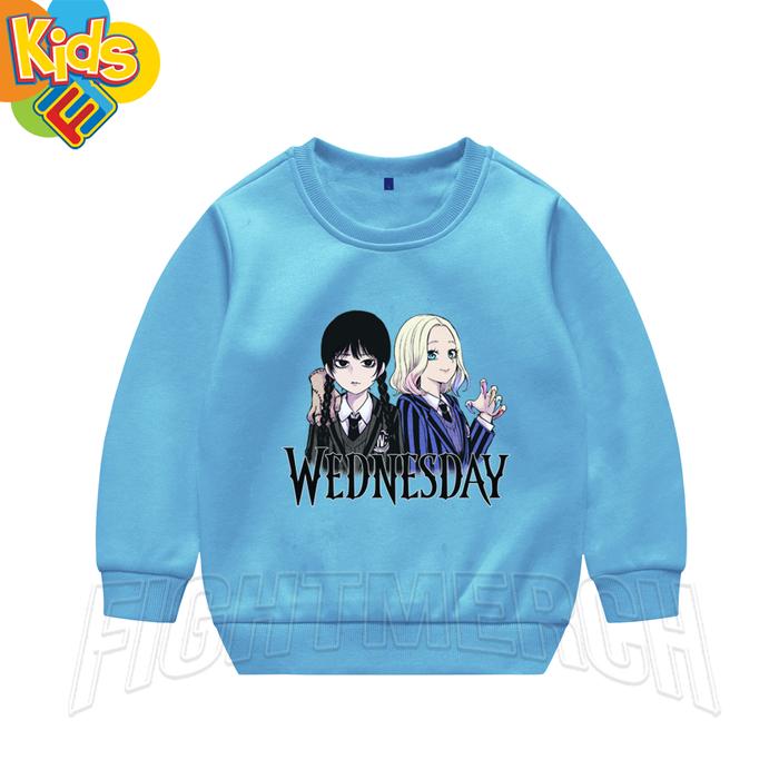 JAKET SWEATER ANAK WEDNESDAY ADDAMS ENID SINCLAIR FREE CETAK NAMA 02