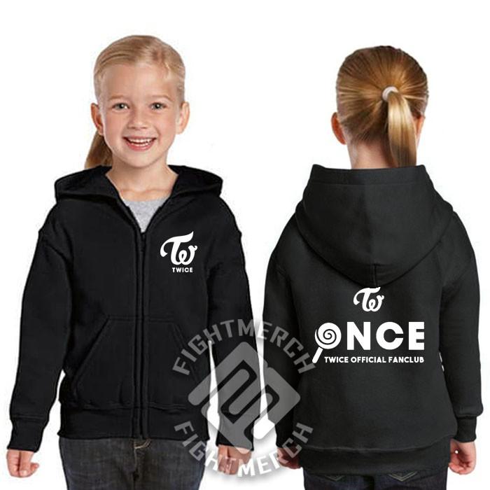Jaket Sweater Anak Twice Official Fanclub - Fightmerch