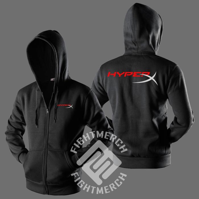 Jaket Hoodie Zipper HyperX - Fightmerch