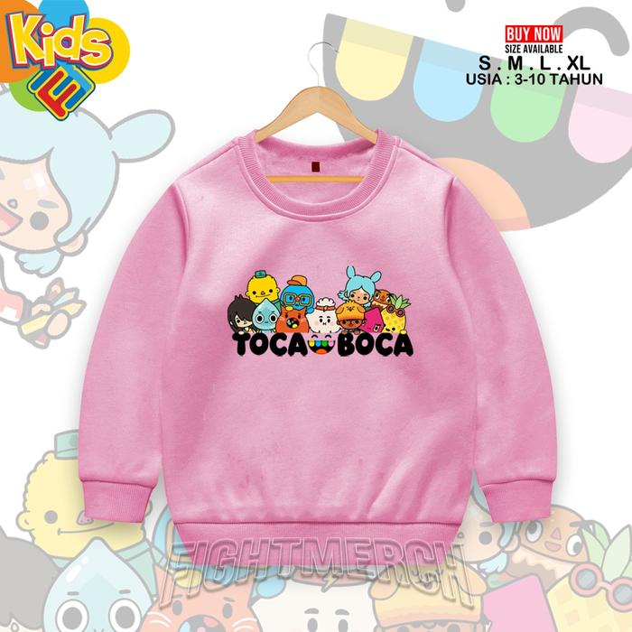 Jaket Sweater Anak Toca Boca Toca Life World 2