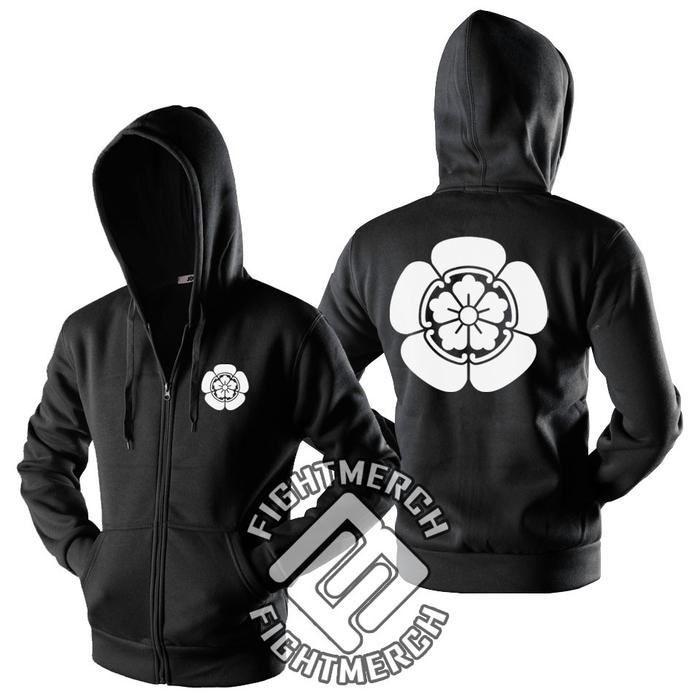 Hoodie Zipper Oda Nobunaga Oda Clan - Fightmerch