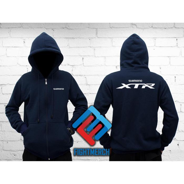 Jaket Hoodie Zipper Shimano XTR - Fightmerch