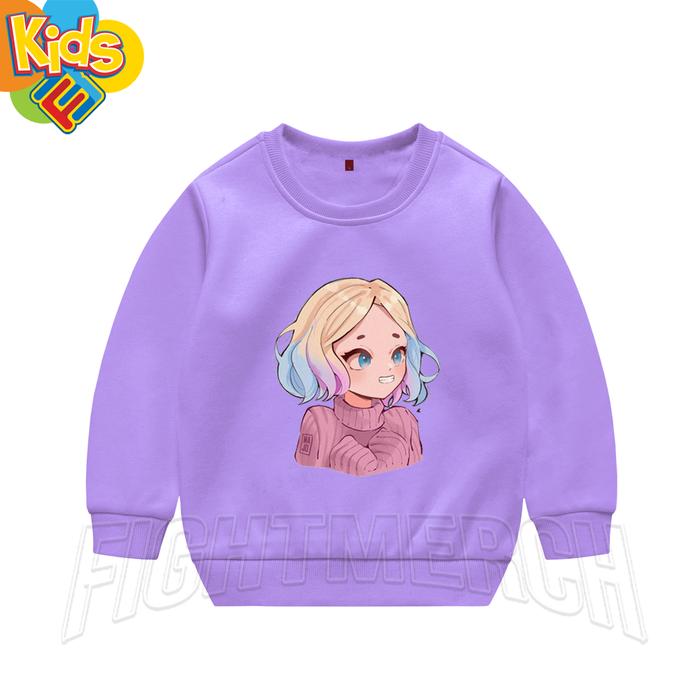 JAKET SWEATER ANAK WEDNESDAY ENID SINCLAIR FREE CETAK NAMA
