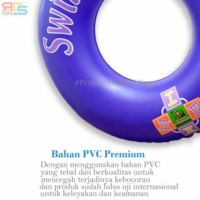 Pelampung Renang Ban Renang Anak Swim Ring Abcd