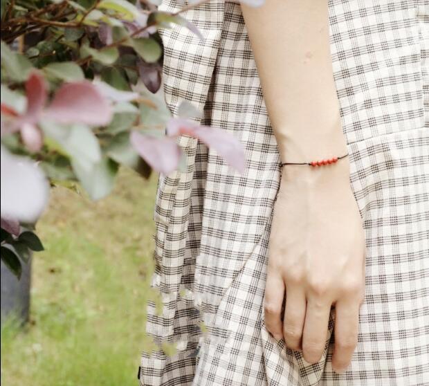Gelang Minimalis Tema Musim Panas Sastra Zhu Sha Shi