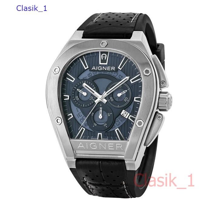 Original 100%!! Aigner Pesaro A150101 Jam Tangan Pria Swiss Made