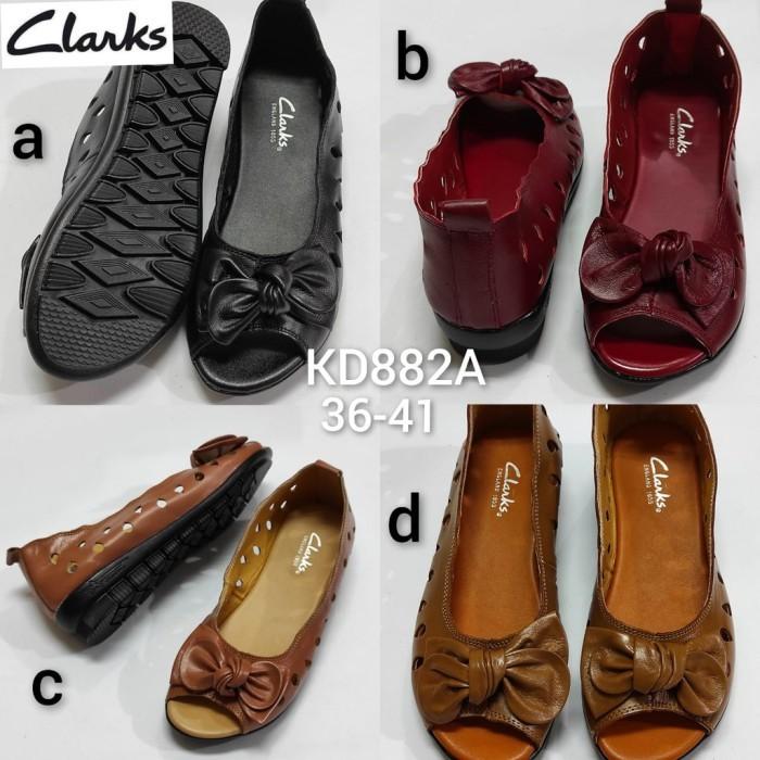 882A Sepatu clarks wanita/sepatu kulit wanita/clarks original/clarks