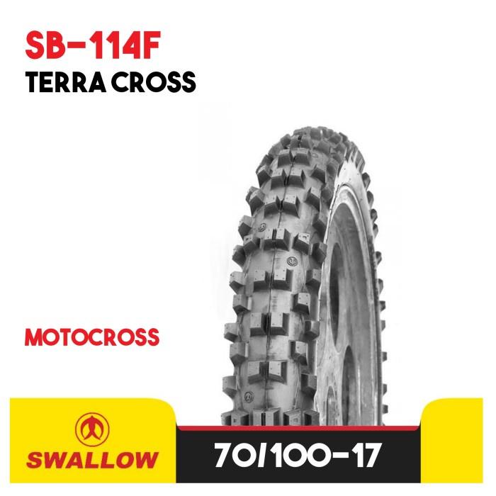 BAN LUAR MOTOR RING 17 SWALLOW TERRA CROSS SB-114F TRAIL 70/100 TT