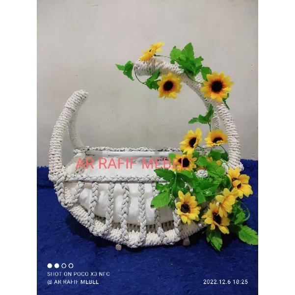 (MINI) baby properti rattan newborn / bulan sabit untuk bayi newborn