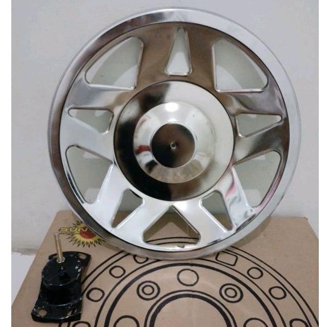 Weldop Dop Roda Truk/Bis Medium Ring 16 Belakang Aja Motif