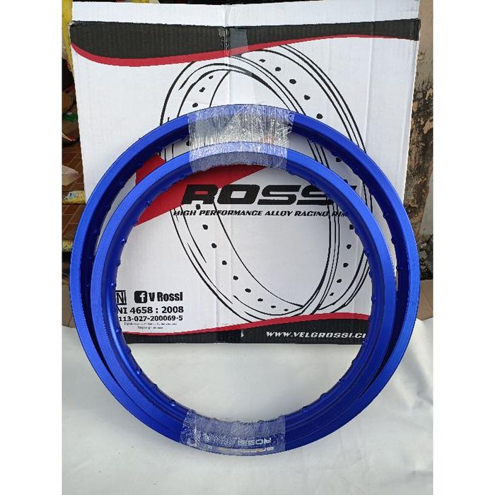 Velg Rossi 18 21 Biru - Pelek Vleg Velg Ring 18 21 Biru - Velg 18 21