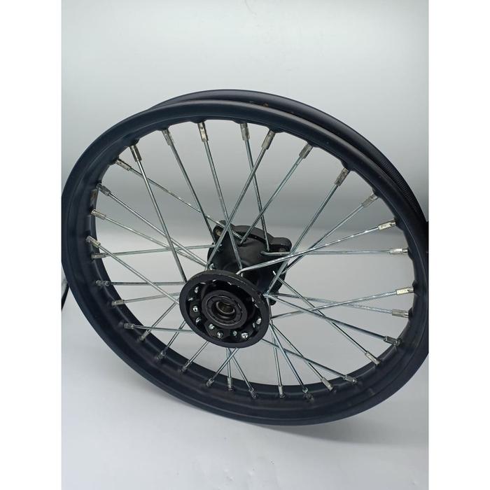 Velg 4 Tak Ring 14 - Mini Trail 110Cc - Velg Depan- Komplit Seperti