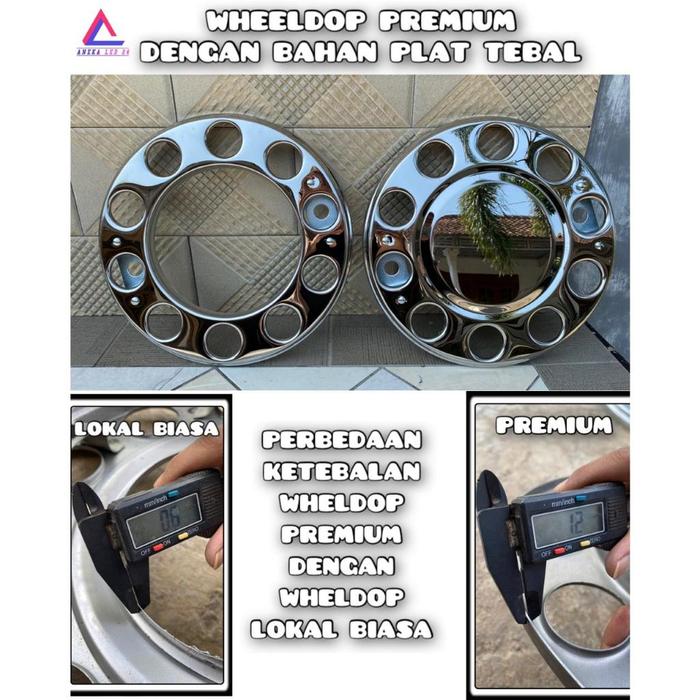 Wheeldop Weldop Weldof Ring Depan Lubang 10 Ring 20 Wheeldop Premium