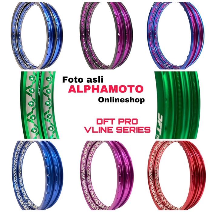 Velg Jari Jari Motor Dft Thailand Vline Ring 17 Original