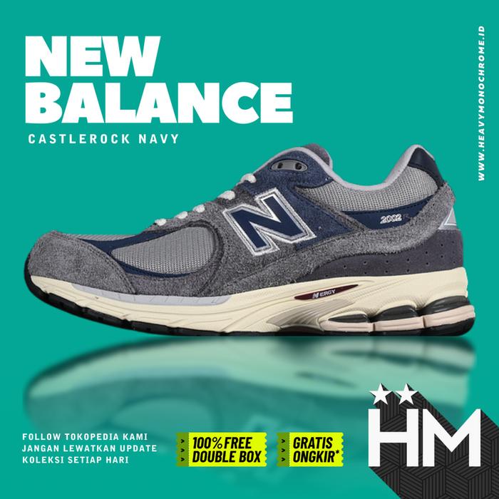 NB Balance 2002R Navy Castlerock M2002REL (Size 36-45)