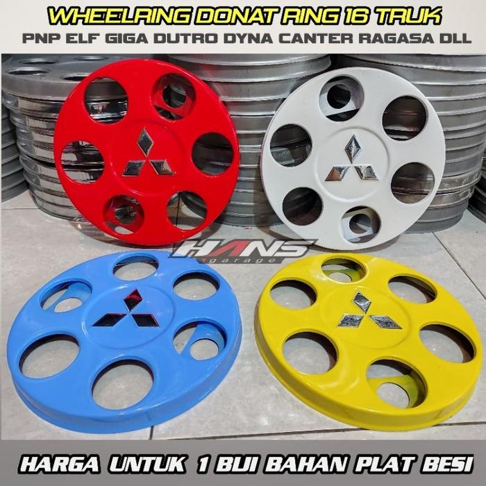 Dop Truk (1 Biji)Wheeldop Ring Truk Lubang 6 Donat Dop Canter Weldop