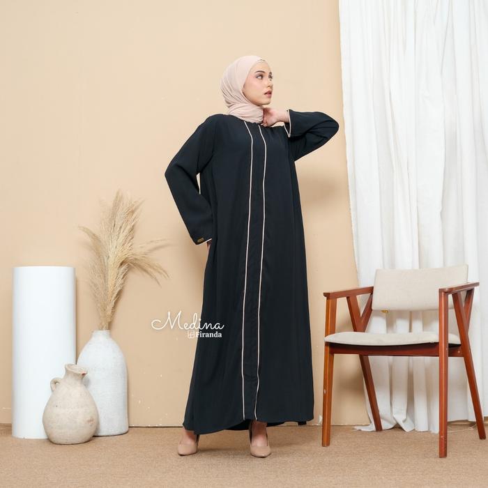 Firanda Abaya Turkey / Abaya Dress Turki / Abaya Basic Medina