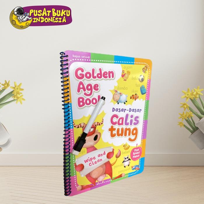 Buku Aktivitas Anak Belajar Latihan Menulis Membaca Berhitung Hapus
