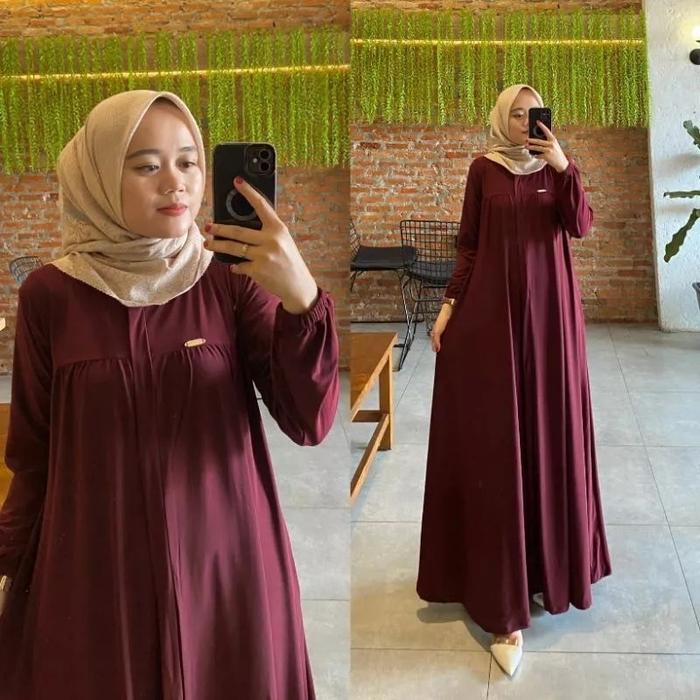 GAMIS JERSEY PREMIUM J DRESS ABAYA RFILLY