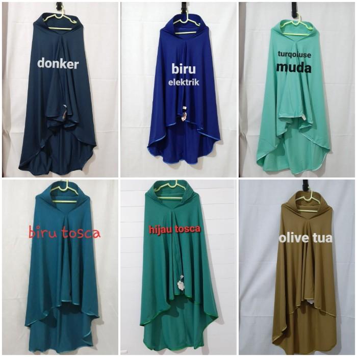 NotoSejahtera Jilbab Hijab Khimar Jersey Anak sekolah SD List Polos by