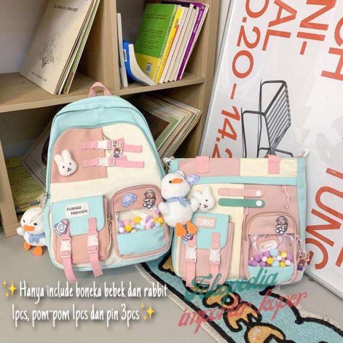 NotoSejahtera Joshee Tas ransel wanita Backpack wanita Backpack Tas