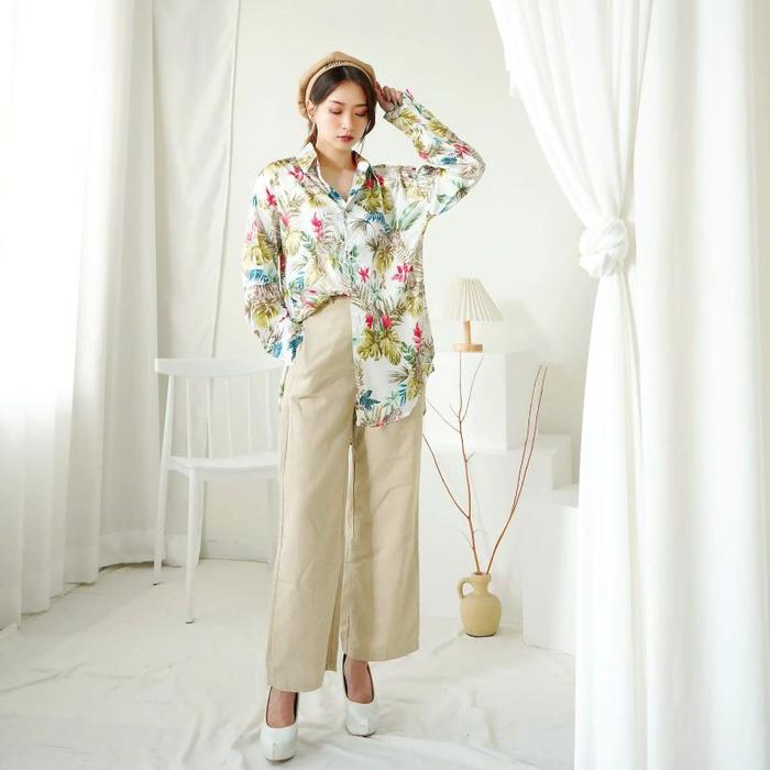 6768 Atasan Kemeja Oversized Wakanda Import 01