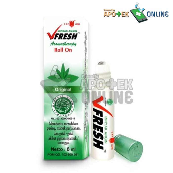 VFRESH MINYAK ANGIN ROLL ON 8ML