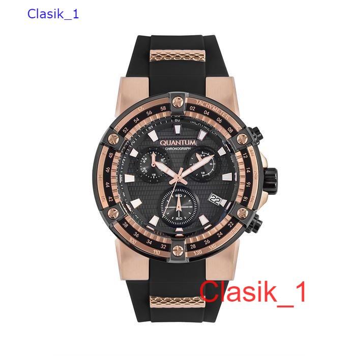 Original 100%!! QUANTUM HNG795.461 - Jam Tangan Pria Analog - Rubber