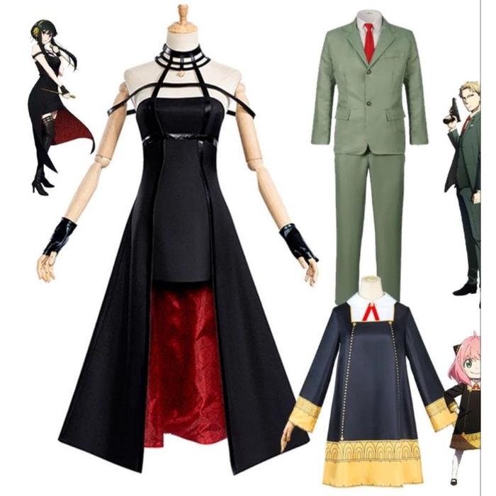 Kostum SPY X FAMILY /LOID FORGER/ YOR FORGER/ANYA FORGER