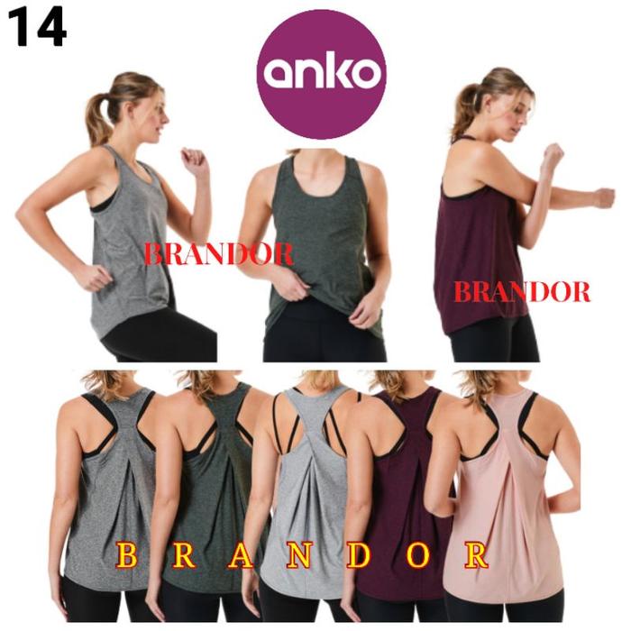 ANTT14 - WOMEN ACTIVE TANK TOP BY ANKO