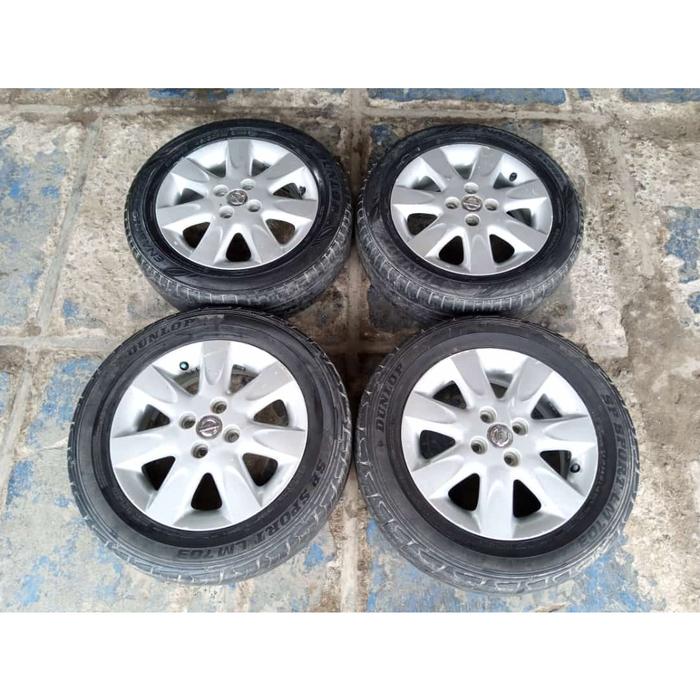 velg seken bekas nisan march ring 15x5 lubang 4x100 seken bekas