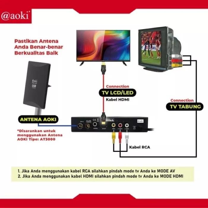 L14 Set Top Box STB AOKi ASTB T2-03 ORIGINAL