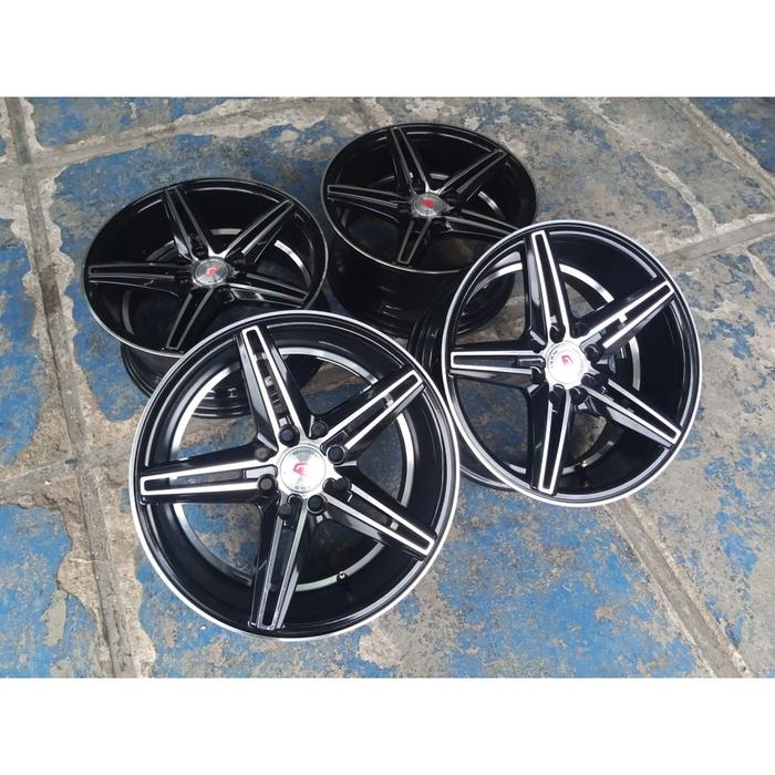 velg seken bekas vosen ring 15x7 pcd 4x100 4x114 seken bekas murah