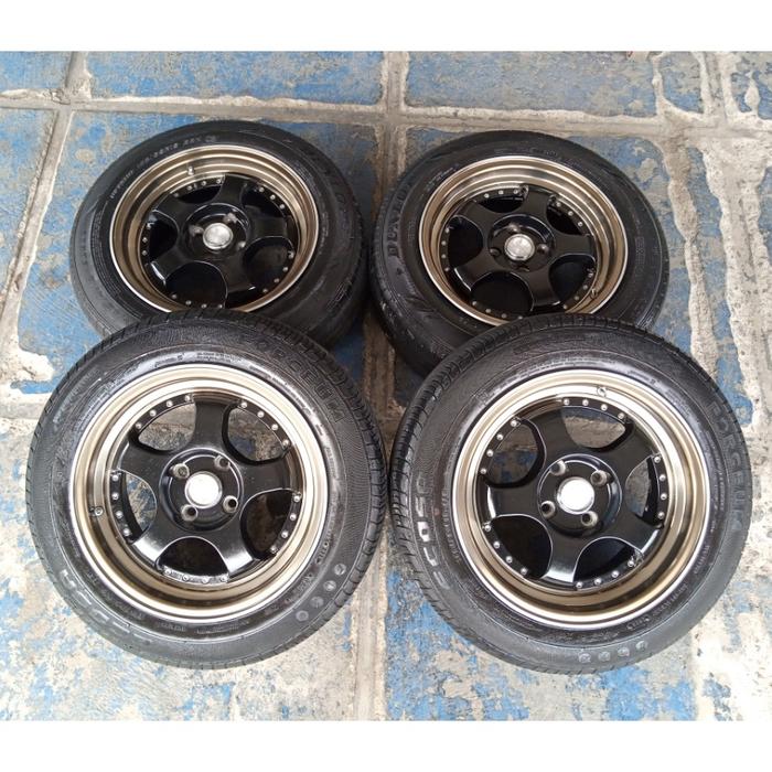 velg seken bekas ring 15x7 pcd 4x100 seken bekas murah ring 15x7 seken