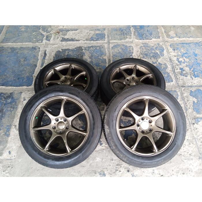velg seken bekas advan ring 18x7 lubang 5x114 seken bekas murah plus