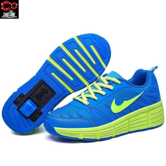 Sn* Sepatu Roda Heelys Roller Shoes Led Sepatu Roda Lipat Untuk Anak