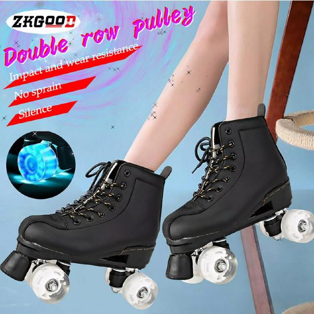 Sn* Sepatu Roda Led Roller Shoes Skate Untuk Anak Dan Dewasa