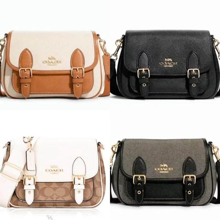 [SIAP DIKIRIM] Tas wanita CA622 622 6782 6781 Lucy Crossbody Bag in Canvas Colorblock