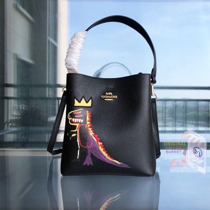 Tas SMALL TOWN BUCKET BAG Jean Michel Basquiat Edition C6073.