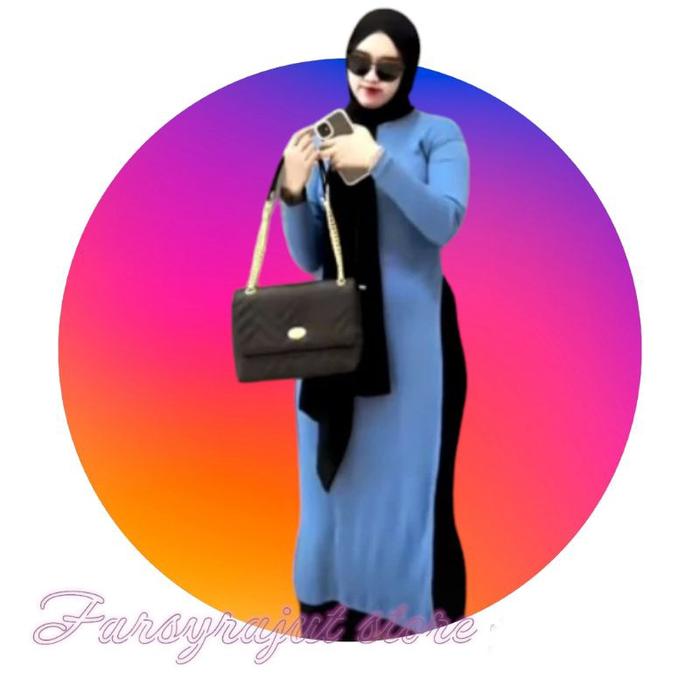 L14 RARA TUNIK PREMIUM RARA RAJUT PREMIUM RARA KIRI KANAN BELAH
