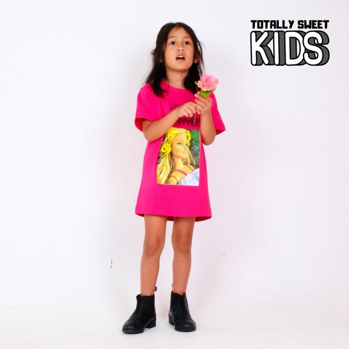 Pink Barbie T-Shirt (Kaos Anak - Angels Collection)