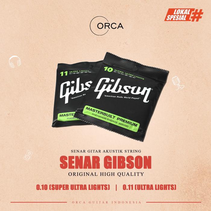Unik SENAR GIBSON GITAR AKUSTIK STRING Diskon