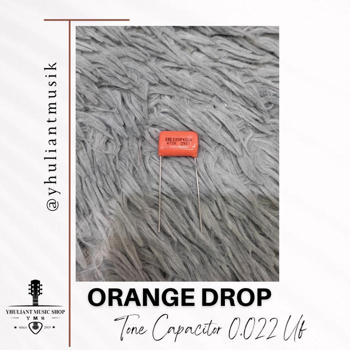 Unik Capacitor Orange Drop Tone Vintage 0047 Uf Murah