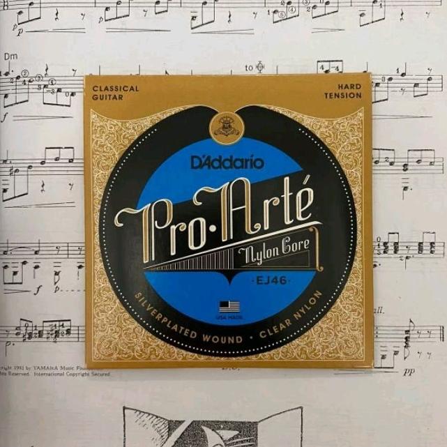 SENAR GITAR AKUSTIK TALI GITAR KLASIK SENAR D ADDARIO SENAR D'ADDARIO