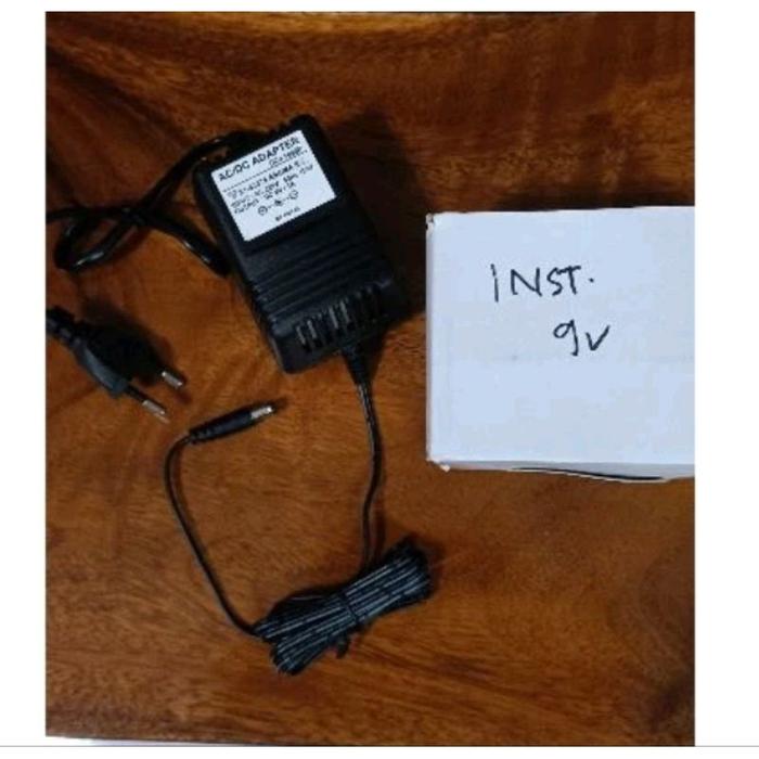 Unik adaptor untuk efek gitar dan bass recomended Diskon