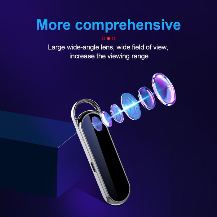 Mini Camera Security Hiden Spia Camouflaged Bodycam Espion Invisible
