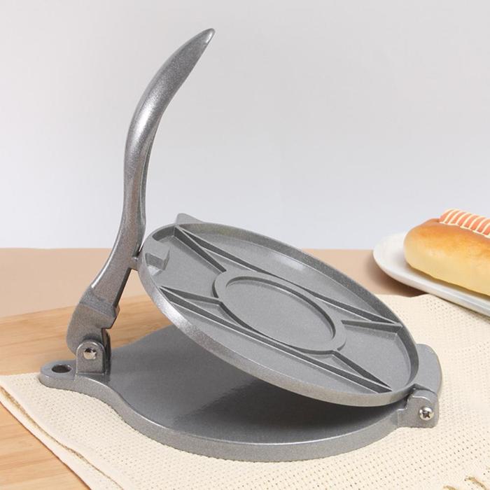 Mexican Tortilla Press Aluminum Stainless Steel Alloy Color