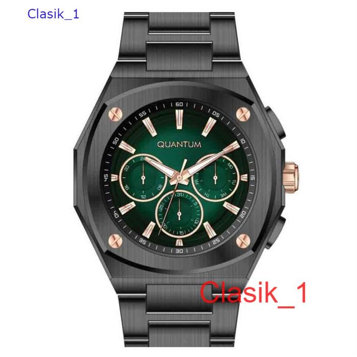Original 100%!! Jam Tangan Pria Tali Rantai Quantum QTM ADG1032.070